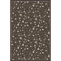Radici 6674-0015-BROWN Pisa Round Brown Traditional Turkey Area Rug- 7 ft. 10 in. 6674/0015/BROWN